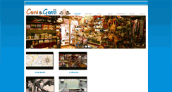 Desktop Screenshot of caniegatti.net